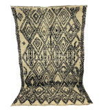 Handmade Moroccan Berber carpet 244 x 146 CM