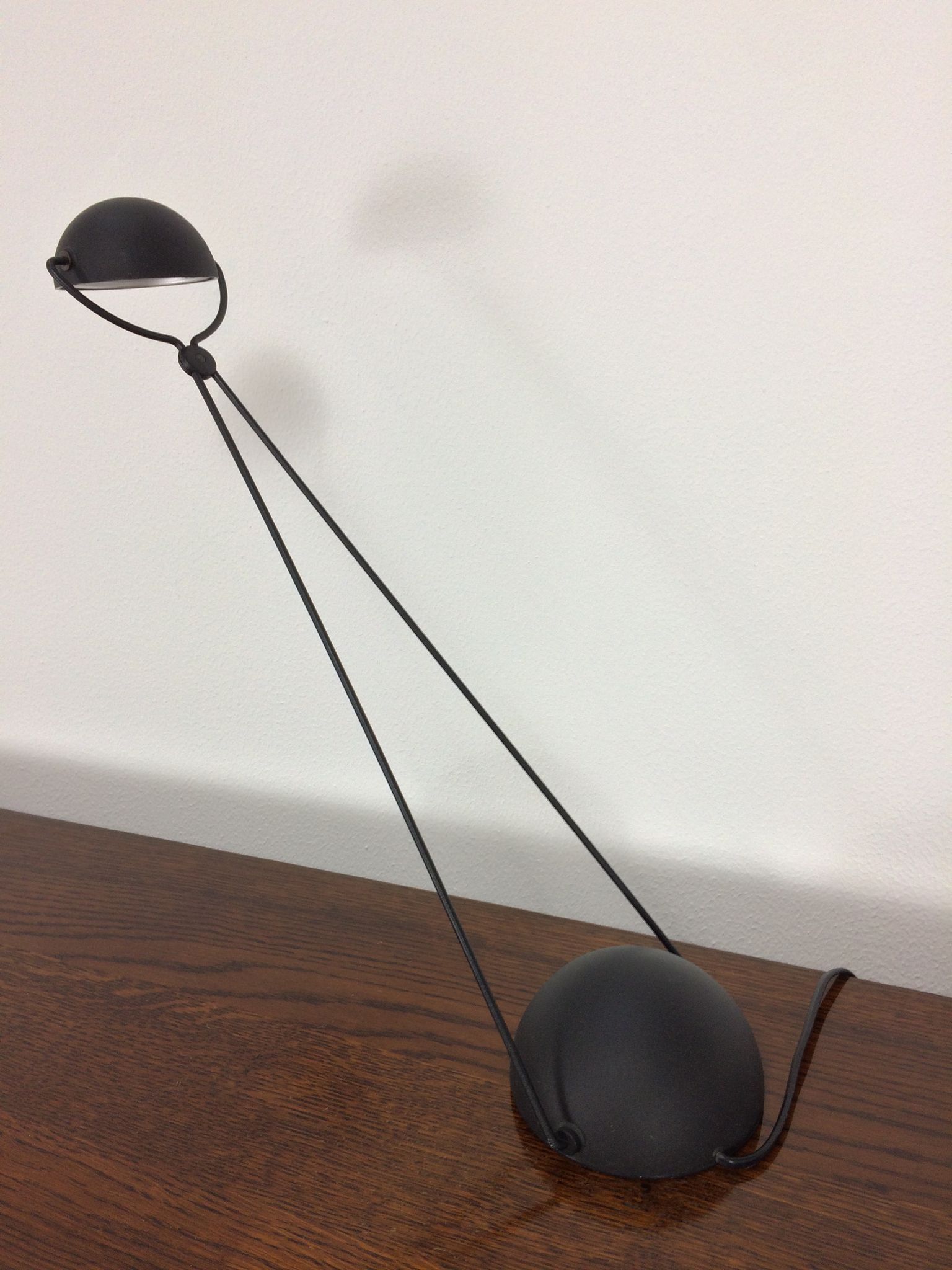 Lamp Meridiana by Paolo Piva for Stefano Cevoli, matte black