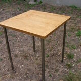 4 tables 1960 wood and metal