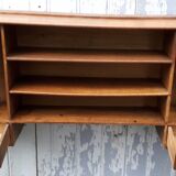 wooden desk top shelf