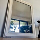 Miroir Louis Philippe blanc
