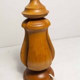 Lampe à poser bois massif 1960