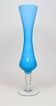 Vintage light blue and white opaline soliflore vase