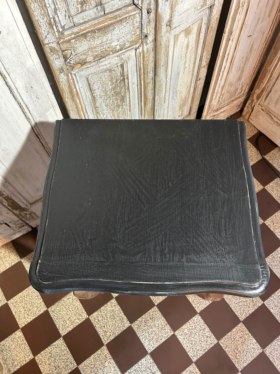 Pair of oak bedside tables