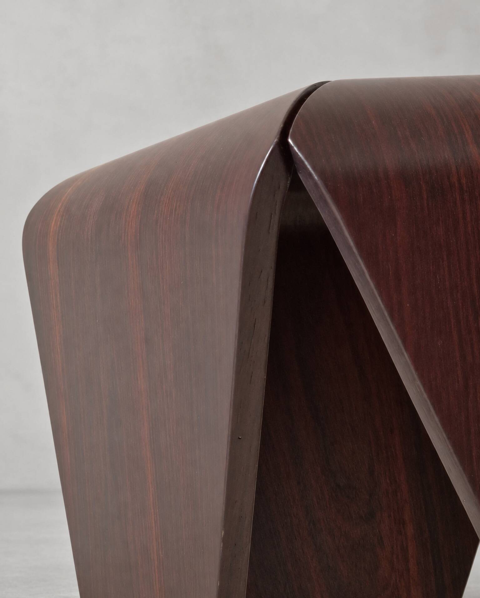 Petalas Side Table Nighstand by Jorge Zalszupin, Rosewood