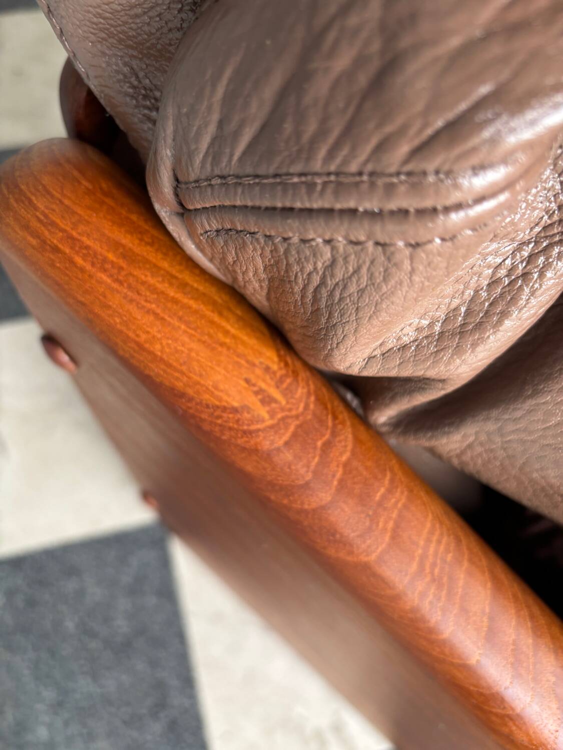 Canapé danois en teck massif Mikael Laursen