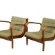Pair of arm chairs by Karel Kozelka & Antonín Kropáček for Interier Praha,