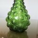 Bottle, carafe Italy, Empoli, in bubbled glass 1960