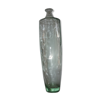 Vase obus en verre 46 cm