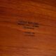 Danish dining table in teak, beech, and brass, model AT 303 Hans Wegner.