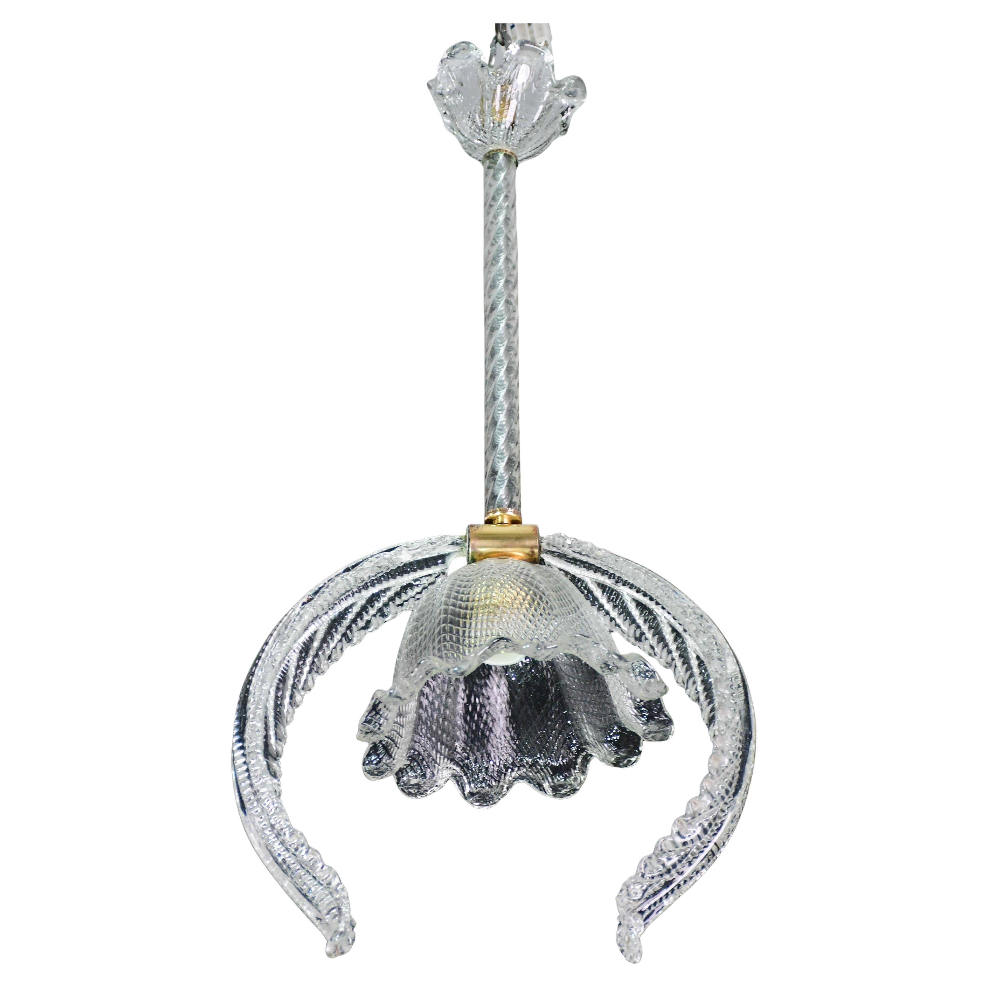 "Angel" Barovier e Toso pendant light, 1950s