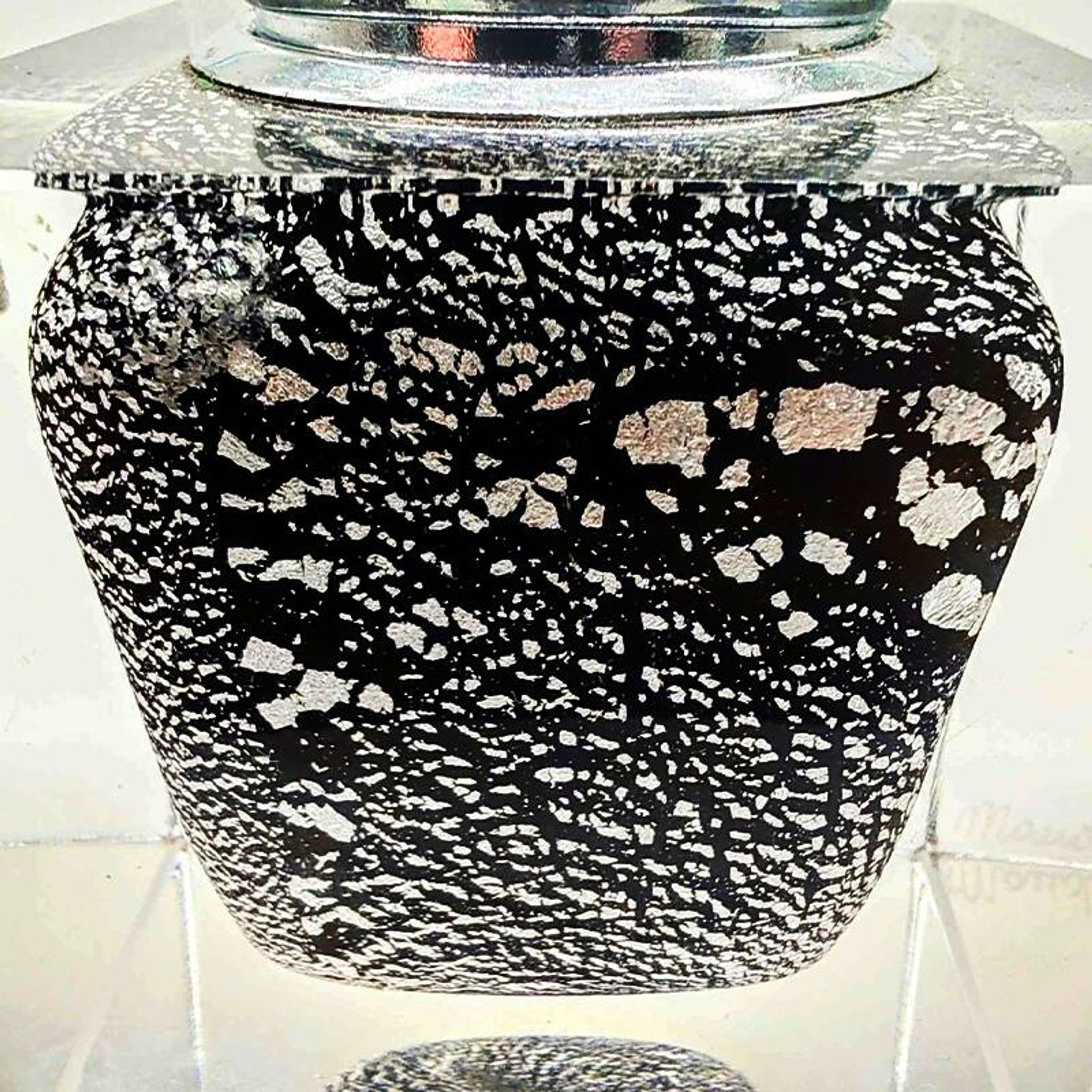 1970 rare Murano glass lighter by Mandruzzato