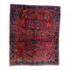 Tapis persan Lilihan antique fait main 173 x 200 cm années 1920 - 1C1216