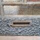 Art Deco period house door in cast iron