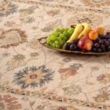 Oriental beige carpet 160x230 cm wool