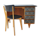 Bureau à casson avec chaise années 50/60