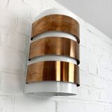 V-155 wall lamp Hans-Agne Jakobsson AB Markaryd, Sweden, copper, 1960s