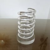 Spring pencil holder in plexiglass 70s 80s