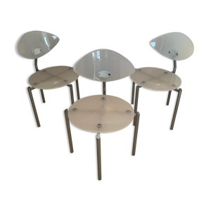 Lot 3 chaises Roche Bobois