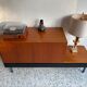 Asymmetrical vintage teak row