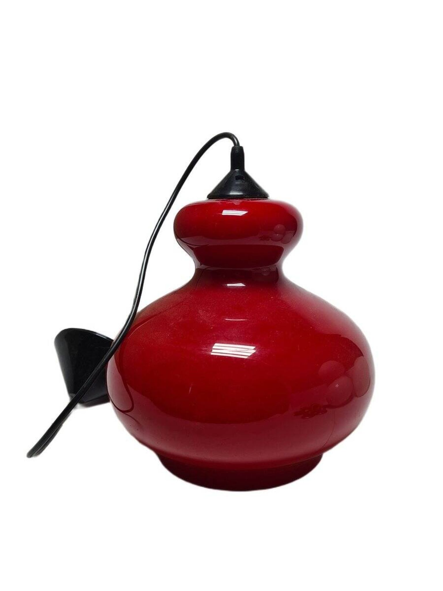 Postmodern pendant lamp by Polam Wieliczka, Poland, 1980s
