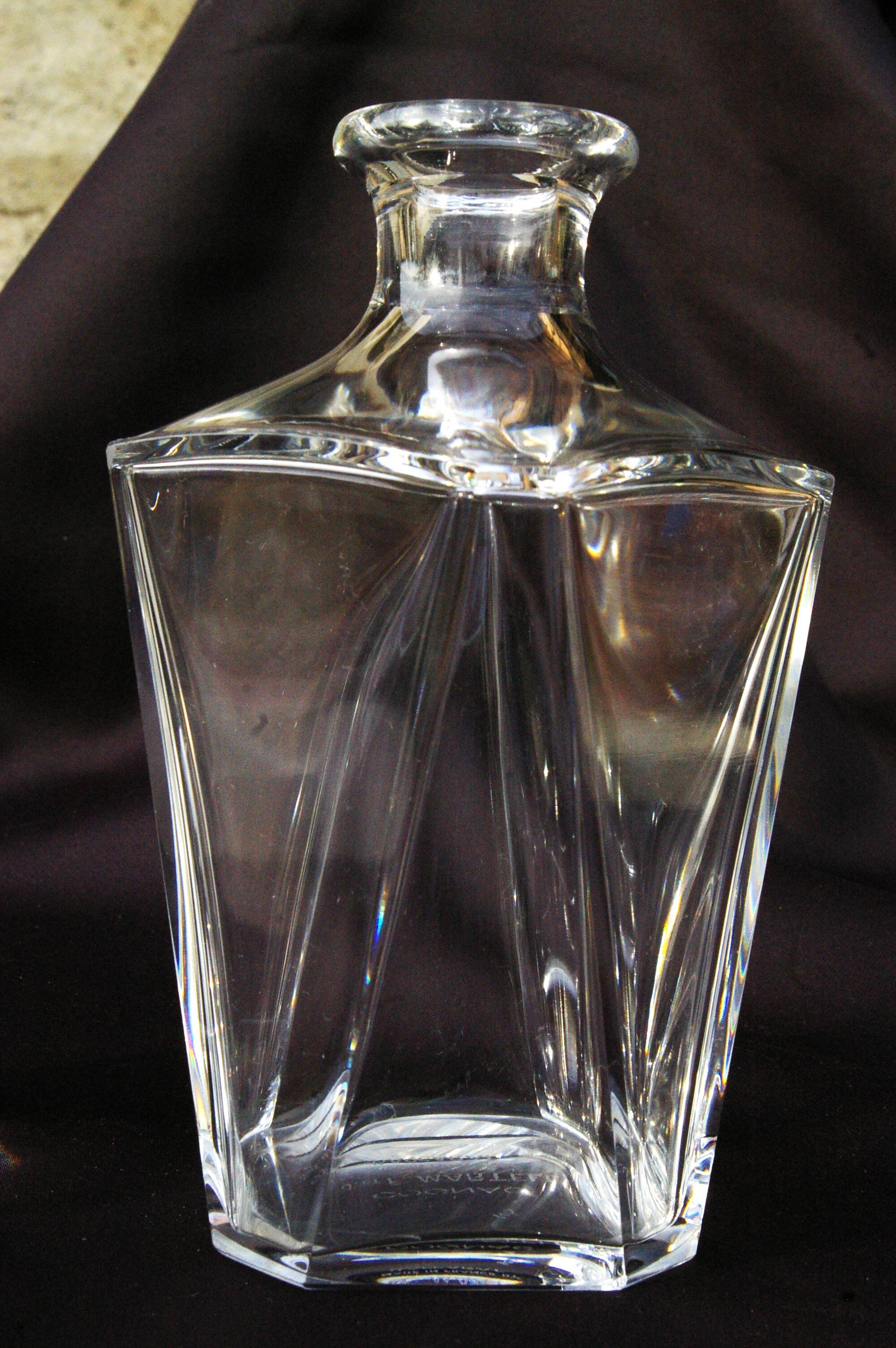 Baccarat crystal decanter Edition Cognac Martell