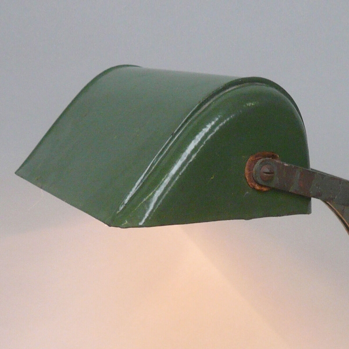 Art Deco bankers lamp, 1930 s