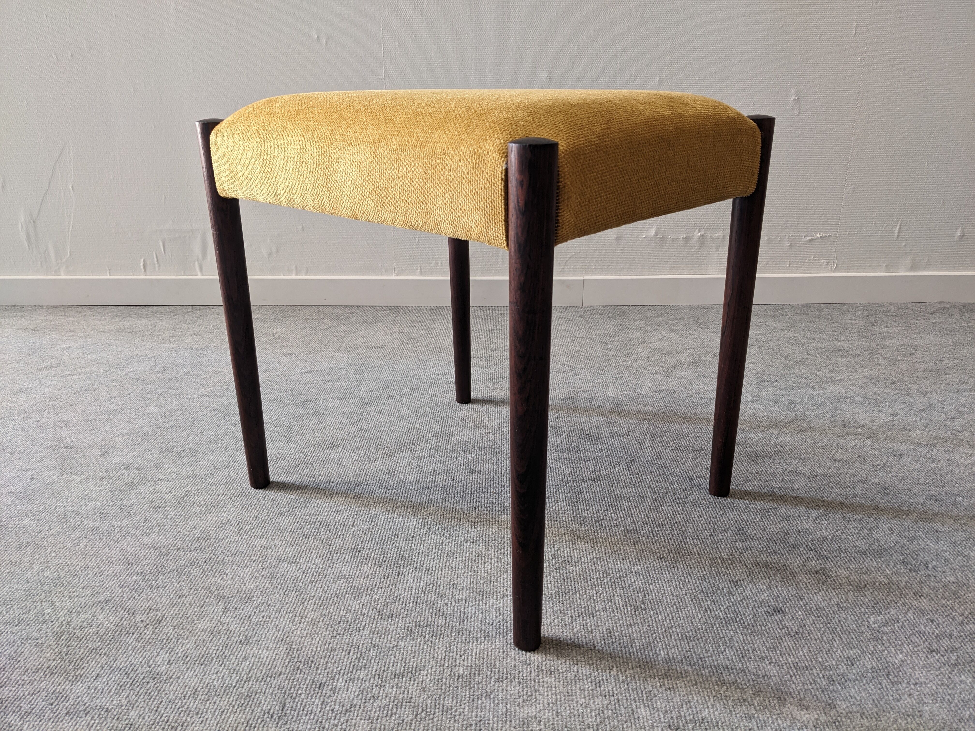 Danish rosewood stool from the 60s/70s