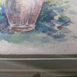 Lot of oils on cardboard