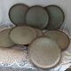 8 flat plates and 1 Vallauris dish