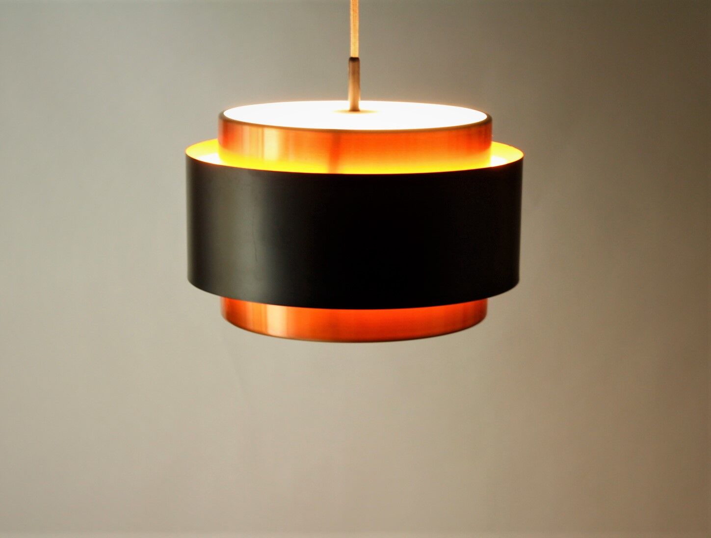 Saturn pendant light by j. hammerborg for fog & mørup, 1960s