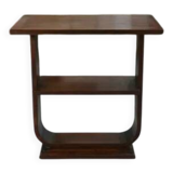 Table d’appoint Art déco en acajou massif 1930