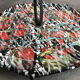 Ceramic tray painted décor