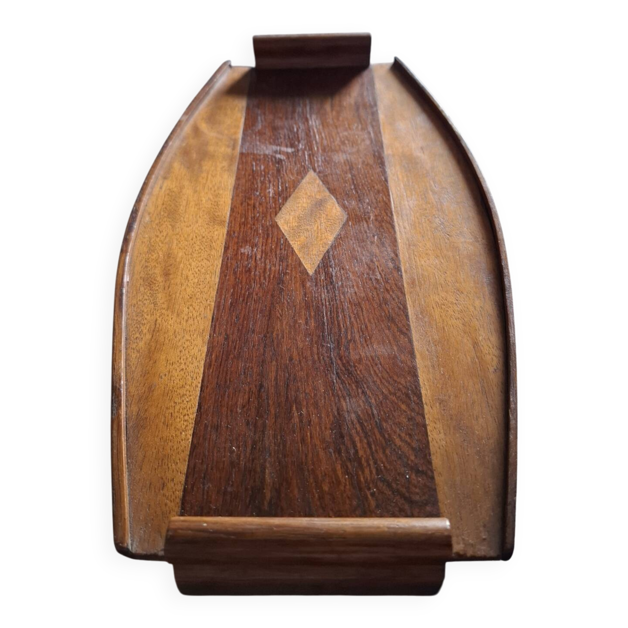 Vintage Art Deco wooden tray