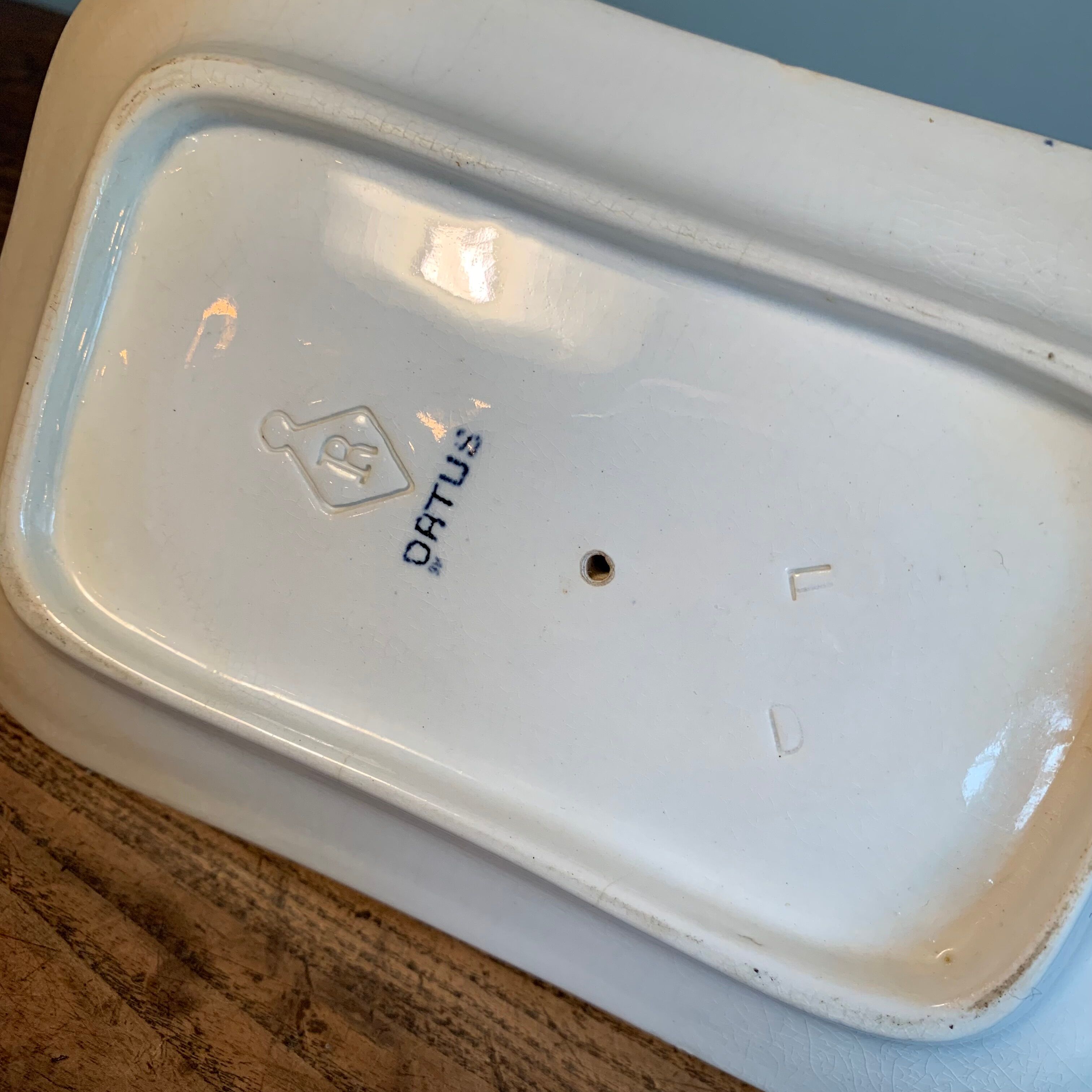 Sauceboat Regout model Ortus