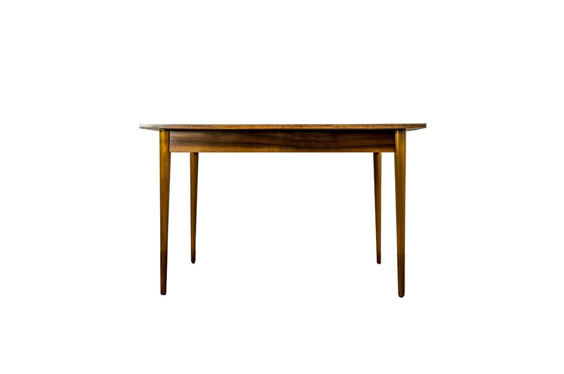Mid Century Extendable Dining Table In Walnut, 1960s