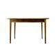Mid Century Extendable Dining Table In Walnut, 1960s