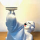 Clown lamp - ceramic - vintage - 70s
