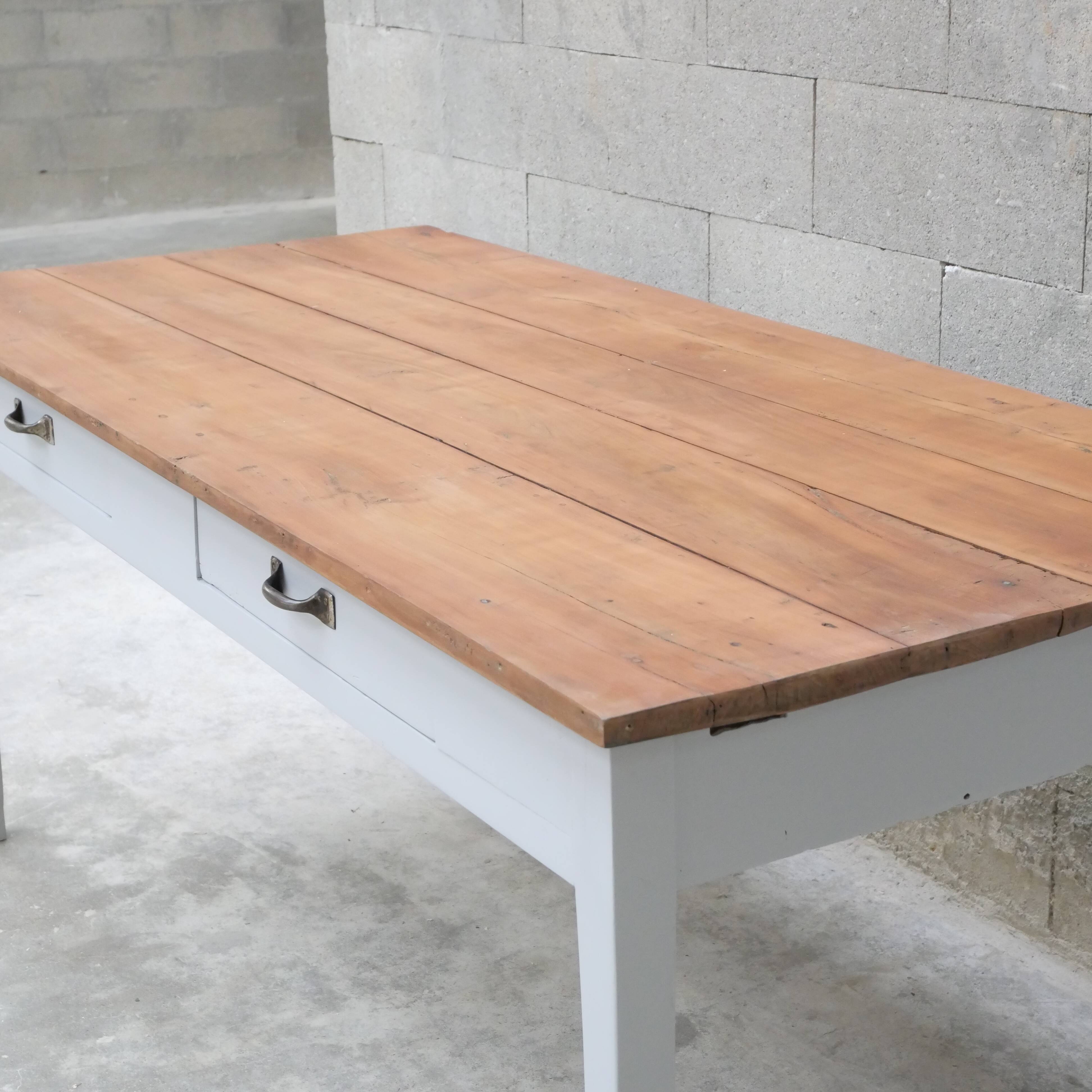 Restored farmhouse table