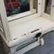 Pair of 2 old small solid wood display cabinets