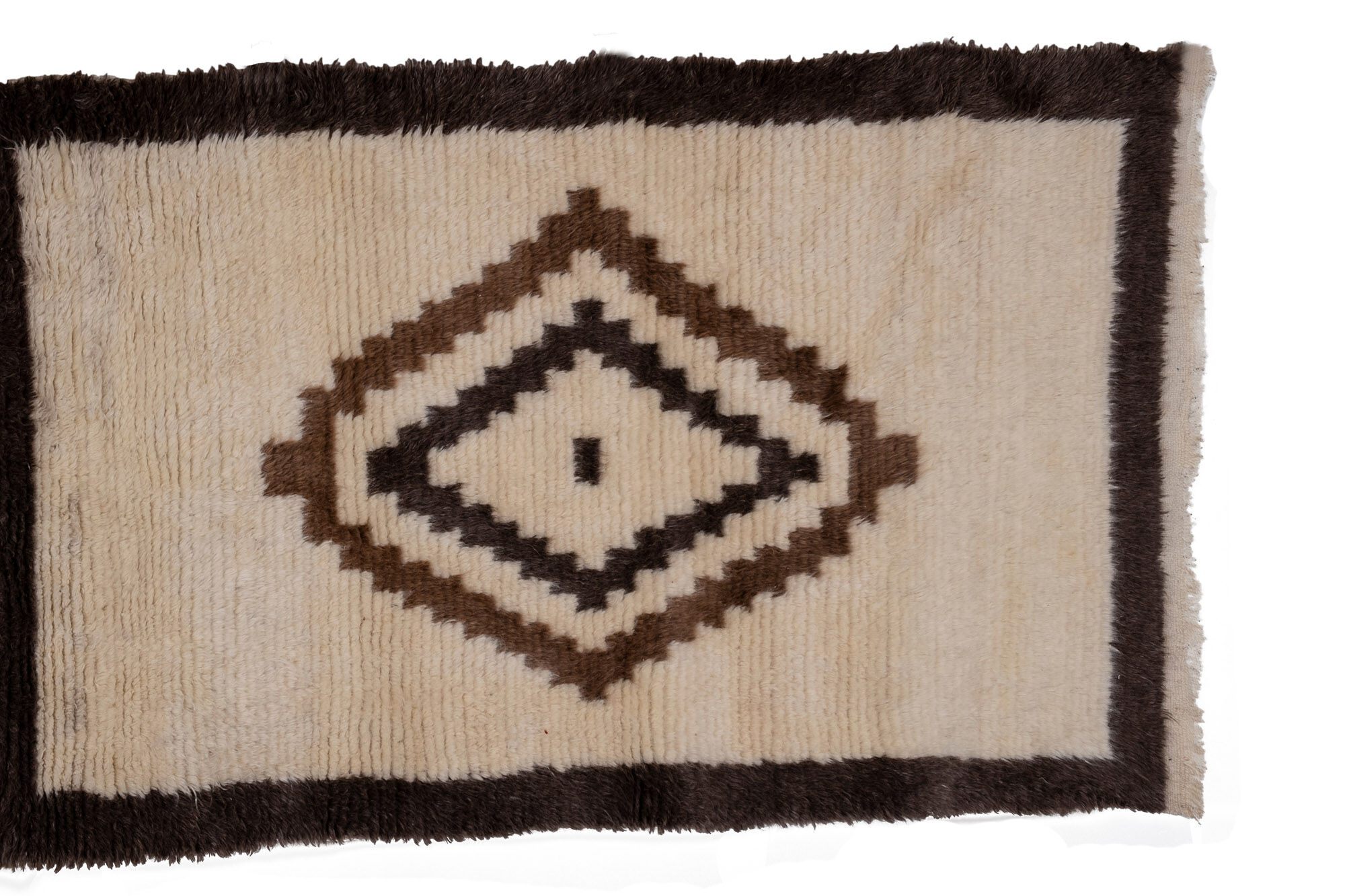 Turkish tulu rug with mohair, 1970s 114 x 190 cm