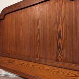 Antique headboard in solid pitch pine