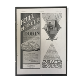 Advertising poster Louis Vuitton & Dorin 1930