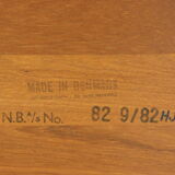 Table basse en teck 'Bratbjerg' Niels Bach
