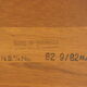 Table basse en teck 'Bratbjerg' Niels Bach