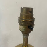 40cm vintage brass column lamp