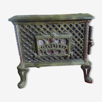 Gaudin old earthenware stove