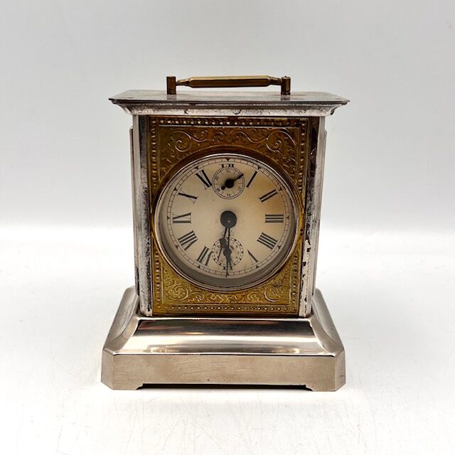 Antique travel clock