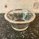 Crystal and silver-plated metal bowl by Saglier Frères