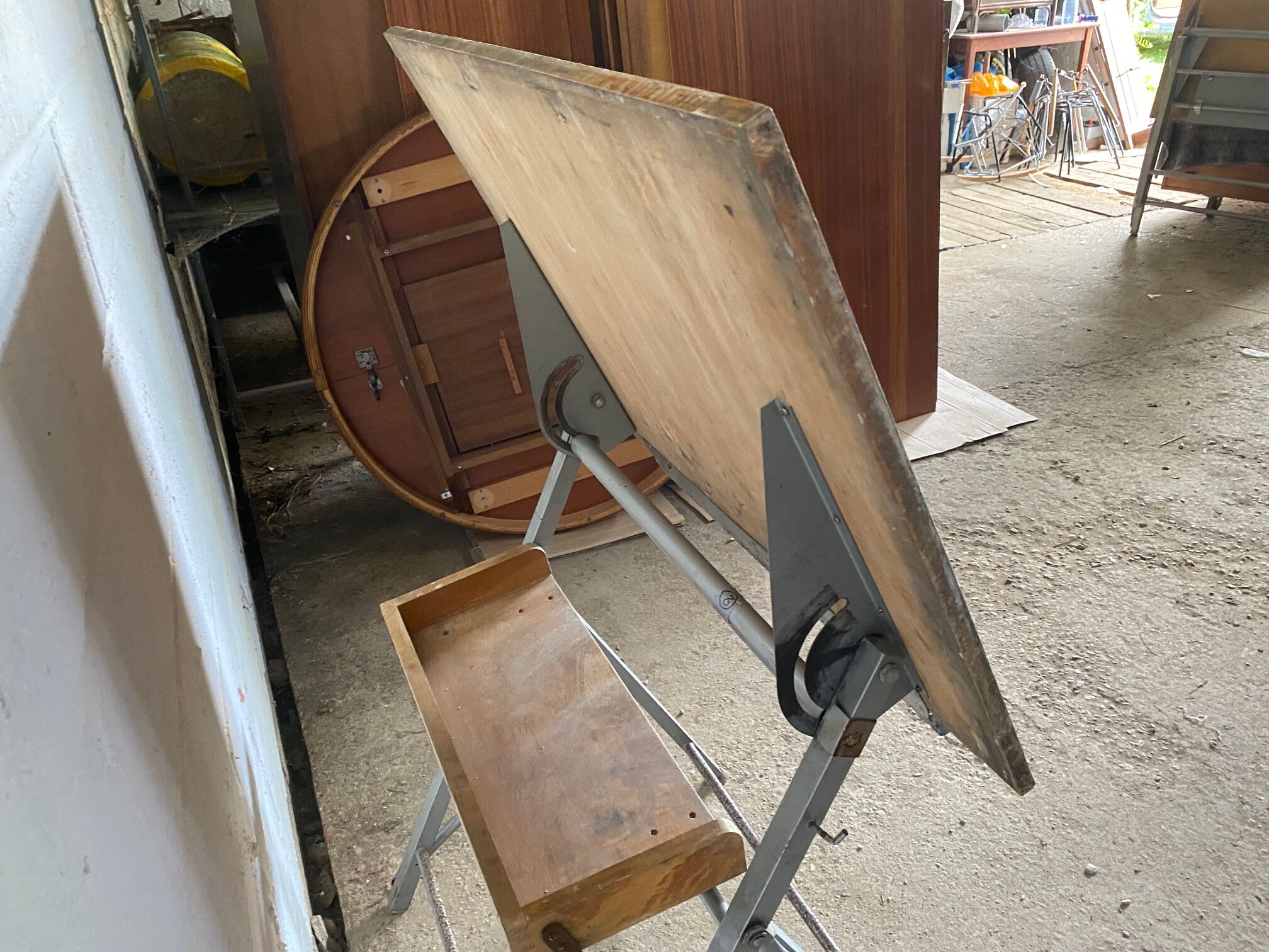 Architect drawing table 50s